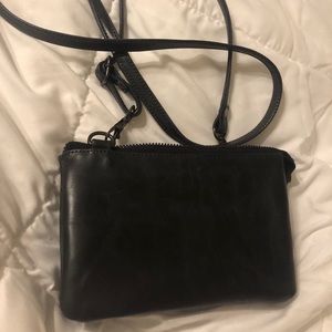 Leather crossbody by Carbon2Colbolt.